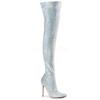 Pleaser - COURTLY3015 Overknee boots - Silver coloured Product image